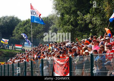 Lüfter. 28.08.2016. Formel-1-Weltmeisterschaft, Rd 13, Großer Preis Von Belgien, Spa Francorchamps, Belgien, Wettkampftag. Bildnachweis sollte lauten: XPB/Press Association Images. Stockfoto