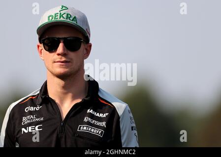 Nico Hulkenberg (GER) Sahara Force India F1. 02.09.2016. Formel 1 Weltmeisterschaft, Rd 14, Großer Preis Von Italien, Monza, Italien, Übungstag. Bildnachweis sollte lauten: XPB/Press Association Images. Stockfoto