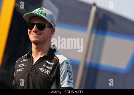 Nico Hulkenberg (GER) Sahara Force India F1. 02.09.2016. Formel 1 Weltmeisterschaft, Rd 14, Großer Preis Von Italien, Monza, Italien, Übungstag. Bildnachweis sollte lauten: XPB/Press Association Images. Stockfoto