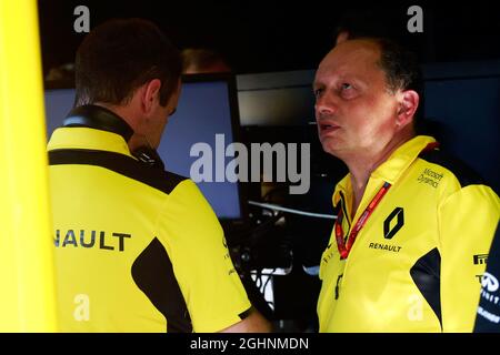 Frederic Vasseur (FRA) Renault Sport F1 Team Racing Director. 02.09.2016. Formel 1 Weltmeisterschaft, Rd 14, Großer Preis Von Italien, Monza, Italien, Übungstag. Bildnachweis sollte lauten: XPB/Press Association Images. Stockfoto