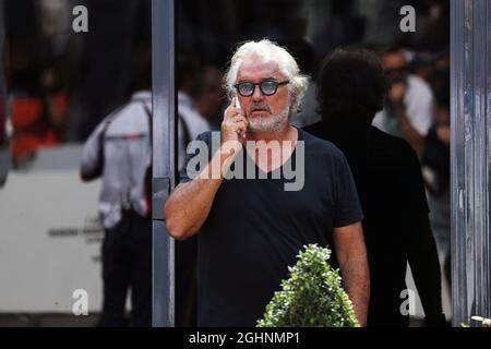 Flavio Briatore (ITA). 03.09.2016. Formel 1 Weltmeisterschaft, Rd 14, Großer Preis Von Italien, Monza, Italien, Qualifizierender Tag. Bildnachweis sollte lauten: XPB/Press Association Images. Stockfoto