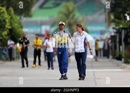 Sauber C35. 01.10.2016. Formel-1-Weltmeisterschaft, Rd 16, Großer Preis Von Malaysia, Sepang, Malaysia, Samstag. Bildnachweis sollte lauten: XPB/Press Association Images. Stockfoto