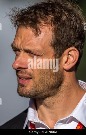 Alex Wurz (AUT) Williams Driver Mentor / GPDA Chairman. 21.10.2016. Formel-1-Weltmeisterschaft, Rd 18, großer Preis der Vereinigten Staaten, Austin, Texas, USA, Trainingstag. Bildnachweis sollte lauten: XPB/Press Association Images. Stockfoto