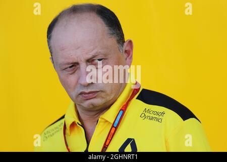 Frederic Vasseur (FRA) Renault Sport F1 Team Racing Director. 21.10.2016. Formel-1-Weltmeisterschaft, Rd 18, großer Preis der Vereinigten Staaten, Austin, Texas, USA, Trainingstag. Bildnachweis sollte lauten: XPB/Press Association Images. Stockfoto