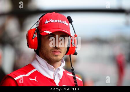 Antonio Giovinazzi (ITA) Ferrari Entwicklungstreiber. 08.03.2017. Formel-1-Test, Tag Zwei, Barcelona, Spanien. Mittwoch. Bildnachweis sollte lauten: XPB/Press Association Images. Stockfoto