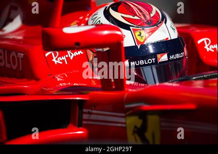 Kimi Räikkönen (FIN) Ferrari SF70H. 10.03.2017. Formel-1-Test, Tag Vier, Barcelona, Spanien. Freitag. Bildnachweis sollte lauten: XPB/Press Association Images. Stockfoto