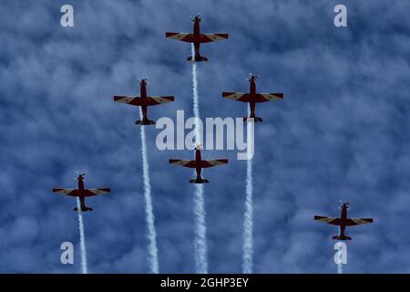 Eine Luftanzeige. 26.03.2017. Formel-1-Weltmeisterschaft, Rd 1, Großer Preis Von Australien, Albert Park, Melbourne, Australien, Wettkampftag. Bildnachweis sollte lauten: XPB/Press Association Images. Stockfoto