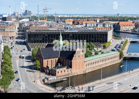 Kirche von Holmen in Kopenhagen, Dänemark Stockfoto