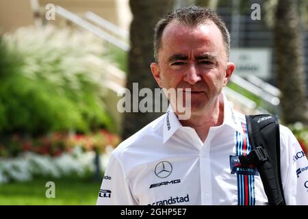 Paddy Lowe (GBR) Williams Chief Technical Officer. 15.04.2017. Formel-1-Weltmeisterschaft, Rd 3, Großer Preis Von Bahrain, Sakhir, Bahrain, Qualifizierender Tag. Bildnachweis sollte lauten: XPB/Press Association Images. Stockfoto