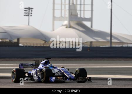 Marcus Ericsson (SWE) sauber C36. 18.04.2017. Formel-1-Prüfung. Sakhir, Bahrain. Dienstag. Bildnachweis sollte lauten: XPB/Press Association Images. Stockfoto