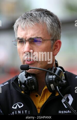 Nick Chester (GBR) Renault Sport F1 Team Chassis Technical Director. 09.06.2017. Formel-1-Weltmeisterschaft, Rd 7, Großer Preis Von Kanada, Montreal, Kanada, Übungstag. Bildnachweis sollte lauten: XPB/Press Association Images. Stockfoto