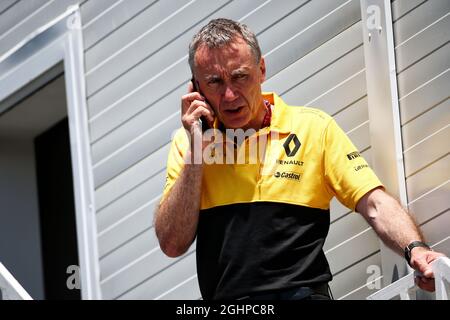 Bob Bell (GBR) Renault Sport F1 Team Chief Technical Officer. 25.06.2017. Formel-1-Weltmeisterschaft, Rd 8, Großer Preis Von Aserbaidschan, Baku Street Circuit, Aserbaidschan, Wettkampftag. Bildnachweis sollte lauten: XPB/Press Association Images. Stockfoto