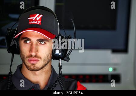 Antonio Giovinazzi (ITA) Haas F1 Team Testfahrer. 08.07.2017. Formel 1 Weltmeisterschaft, Rd 9, Großer Preis Von Österreich, Spielberg, Österreich, Qualifizierender Tag. Bildnachweis sollte lauten: XPB/Press Association Images. Stockfoto