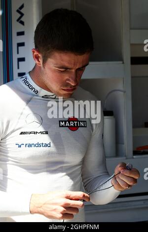 Paul di Resta (GBR) Williams Reserve Driver. 29.07.2017. Formel 1 Weltmeisterschaft, Rd 11, Großer Preis Von Ungarn, Budapest, Ungarn, Qualifizierender Tag. Bildnachweis sollte lauten: XPB/Press Association Images. Stockfoto