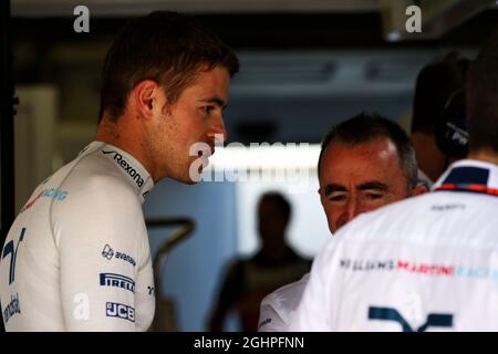 Paul di Resta (GBR) Williams Reserve Driver. 29.07.2017. Formel 1 Weltmeisterschaft, Rd 11, Großer Preis Von Ungarn, Budapest, Ungarn, Qualifizierender Tag. Bildnachweis sollte lauten: XPB/Press Association Images. Stockfoto