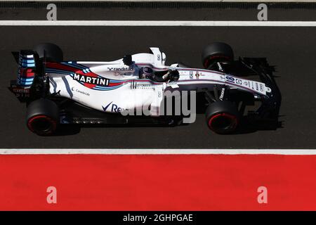 Lance Stroll (CDN) Williams FW40. 01.08.2017. Formel-1-Tests, Budapest, Ungarn. Bildnachweis sollte lauten: XPB/Press Association Images. Stockfoto