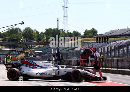 Lance Stroll (CDN) Williams FW40. 01.08.2017. Formel-1-Tests, Budapest, Ungarn. Bildnachweis sollte lauten: XPB/Press Association Images. Stockfoto