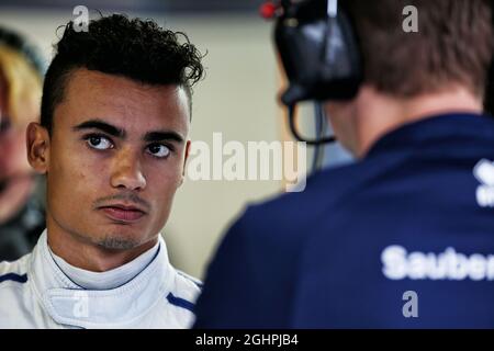 Pascal Wehrlein (GER) sauber F1 Team. 02.09.2017. Formel 1 Weltmeisterschaft, Rd 13, Großer Preis Von Italien, Monza, Italien, Qualifizierender Tag. Bildnachweis sollte lauten: XPB/Press Association Images. Stockfoto