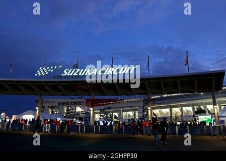 Atmosphäre im Kreislauf. 07.10.2017. Formel 1 Weltmeisterschaft, Rd 16, Großer Preis Von Japan, Suzuka, Japan, Qualifizierender Tag. Bildnachweis sollte lauten: XPB/Press Association Images. Stockfoto