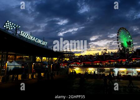 Atmosphäre im Kreislauf. 07.10.2017. Formel 1 Weltmeisterschaft, Rd 16, Großer Preis Von Japan, Suzuka, Japan, Qualifizierender Tag. Bildnachweis sollte lauten: XPB/Press Association Images. Stockfoto