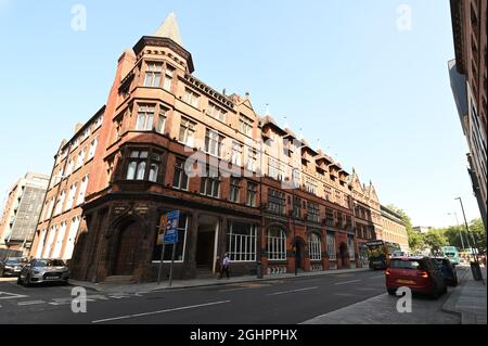 Das Dixie Dean Hotel in Liverpool. Stockfoto