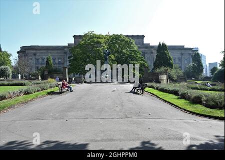 St John's Gardens in Liverpool. Stockfoto