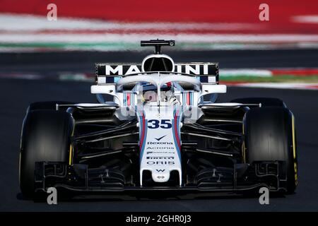 Sergey Sirotkin (RUS) Williams FW41. 07.03.2018. Formel-1-Test, Tag Zwei, Barcelona, Spanien. Mittwoch. Bildnachweis sollte lauten: XPB/Press Association Images. Stockfoto