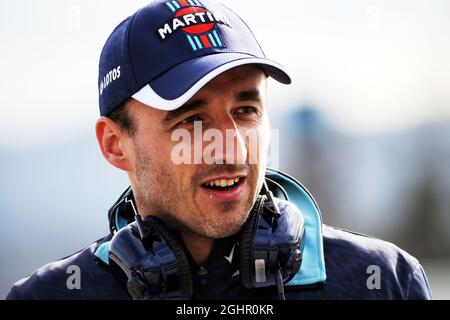 Robert Kubica (POL) Williams Reserve und Entwicklungstreiber. 08.03.2018. Formel-1-Test, Tag Drei, Barcelona, Spanien. Donnerstag. Bildnachweis sollte lauten: XPB/Press Association Images. Stockfoto