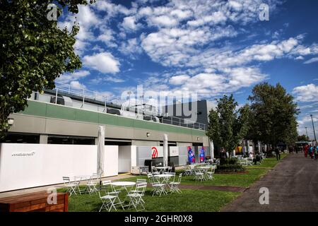 Das Fahrerlager. 21.03.2018. Formel-1-Weltmeisterschaft, Rd 1, Großer Preis Von Australien, Albert Park, Melbourne, Australien, Vorbereitungstag. Bildnachweis sollte lauten: XPB/Press Association Images. Stockfoto