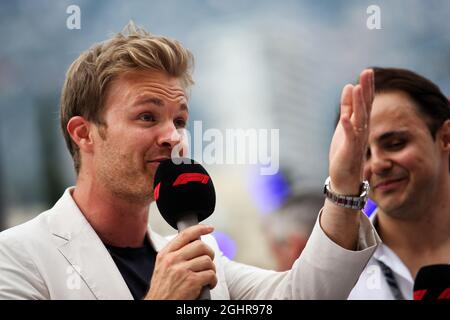 Nico Rosberg (GER). 27.05.2018. Formel-1-Weltmeisterschaft, Rd 6, Großer Preis Von Monaco, Monte Carlo, Monaco, Wettkampftag. Bildnachweis sollte lauten: XPB/Press Association Images. Stockfoto