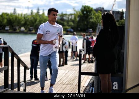 Pascal Wehrlein (GER) Mercedes AMG F1 Reservefahrer. 09.06.2018. Formel-1-Weltmeisterschaft, Rd 7, Großer Preis Von Kanada, Montreal, Kanada, Qualifizierender Tag. Bildnachweis sollte lauten: XPB/Press Association Images. Stockfoto