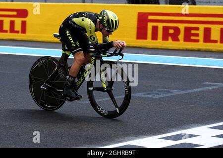 Simon Yates (GBR) Zyklist. 23.06.2018. Formel-1-Weltmeisterschaft, Rd 8, Großer Preis Von Frankreich, Paul Ricard, Frankreich, Qualifizierender Tag. Bildnachweis sollte lauten: XPB/Press Association Images. Stockfoto