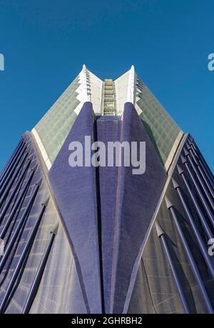 The Agora, L'Agora, Gebäude, Ciutat de les Arts i les Ciencies, Valencia, Spanien Stockfoto