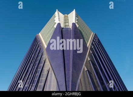 The Agora, L'Agora, Gebäude, Ciutat de les Arts i les Ciencies, Valencia, Spanien Stockfoto