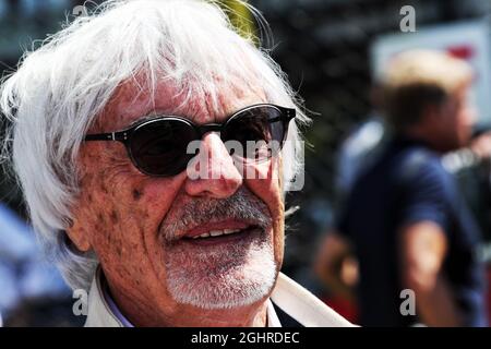 Bernie Ecclestone (GBR) am Start. 01.07.2018. Formel 1 Weltmeisterschaft, Rd 9, Großer Preis Von Österreich, Spielberg, Österreich, Wettkampftag. Bildnachweis sollte lauten: XPB/Press Association Images. Stockfoto