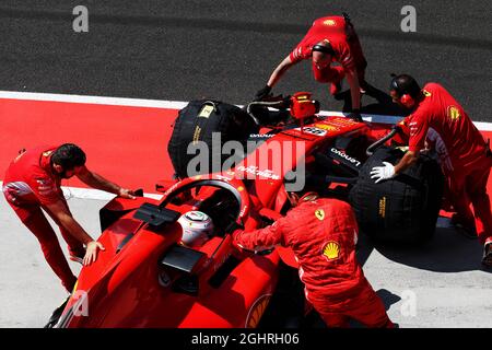 Antonio Giovinazzi (ITA) Ferrari SF71H Testfahrer. 31.07.2018. Formel-1-Tests, Budapest, Ungarn. Bildnachweis sollte lauten: XPB/Press Association Images. Stockfoto