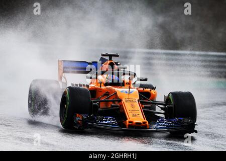 Lando Norris (GBR) McLaren MCL33 Testfahrer. 31.07.2018. Formel-1-Tests, Budapest, Ungarn. Bildnachweis sollte lauten: XPB/Press Association Images. Stockfoto