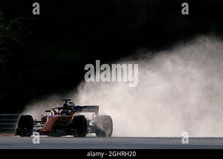 Lando Norris (GBR) McLaren MCL33 Testfahrer. 31.07.2018. Formel-1-Tests, Budapest, Ungarn. Bildnachweis sollte lauten: XPB/Press Association Images. Stockfoto