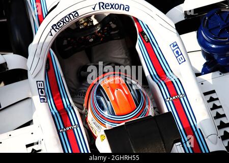 Robert Kubica (POL) Williams FW41 Reserve- und Entwicklungstreiber. 01.08.2018. Formel-1-Tests, Budapest, Ungarn. Bildnachweis sollte lauten: XPB/Press Association Images. Stockfoto
