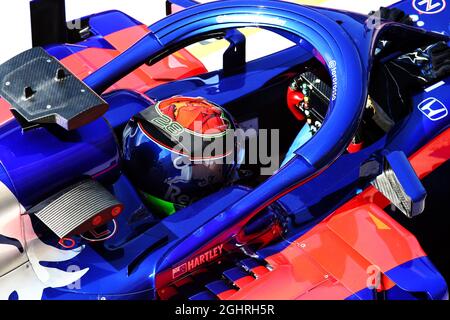 Brendon Hartley (NZL) Scuderia Toro Rosso STR13. 01.08.2018. Formel-1-Tests, Budapest, Ungarn. Bildnachweis sollte lauten: XPB/Press Association Images. Stockfoto