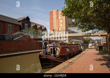 Oxford Canal Banbury Stockfoto