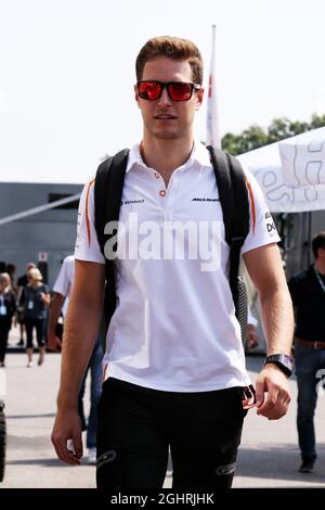 Stoffel Vandoorne (Bel) McLaren. 30.08.2018. Formel 1 Weltmeisterschaft, Rd 14, Großer Preis Von Italien, Monza, Italien, Tag Der Vorbereitung. Bildnachweis sollte lauten: XPB/Press Association Images. Stockfoto