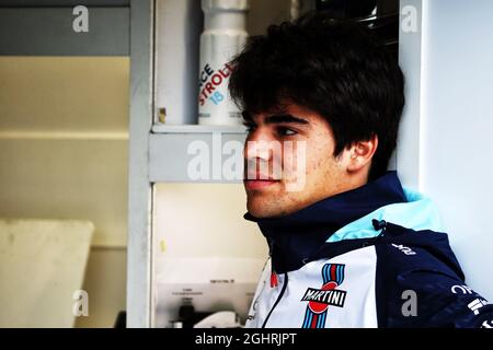 Lance Stroll (CDN) Williams. 31.08.2018. Formel 1 Weltmeisterschaft, Rd 14, Großer Preis Von Italien, Monza, Italien, Übungstag. Bildnachweis sollte lauten: XPB/Press Association Images. Stockfoto