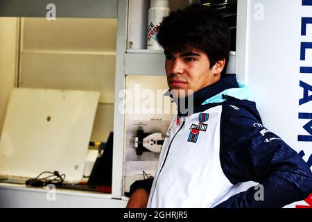 Lance Stroll (CDN) Williams. 31.08.2018. Formel 1 Weltmeisterschaft, Rd 14, Großer Preis Von Italien, Monza, Italien, Übungstag. Bildnachweis sollte lauten: XPB/Press Association Images. Stockfoto