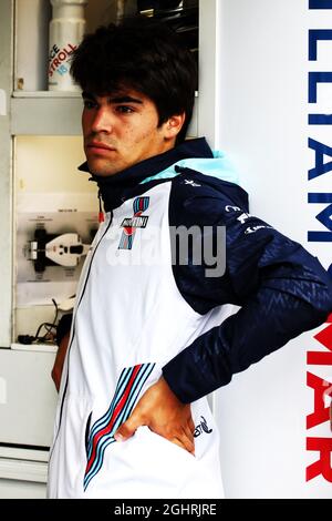 Lance Stroll (CDN) Williams. 31.08.2018. Formel 1 Weltmeisterschaft, Rd 14, Großer Preis Von Italien, Monza, Italien, Übungstag. Bildnachweis sollte lauten: XPB/Press Association Images. Stockfoto