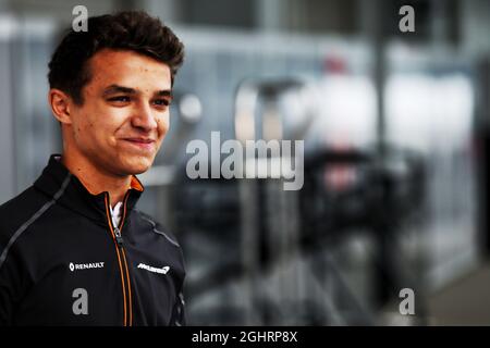 Lando Norris (GBR) McLaren Testfahrer. 04.10.2018. Formel 1 Weltmeisterschaft, Rd 17, Großer Preis Von Japan, Suzuka, Japan, Tag Der Vorbereitung. Bildnachweis sollte lauten: XPB/Press Association Images. Stockfoto