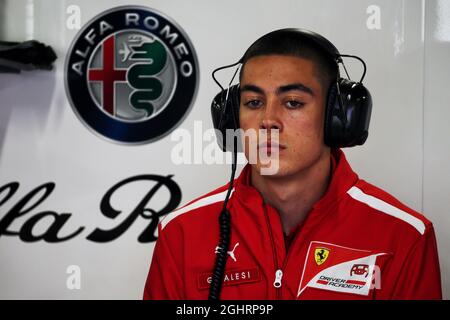 Giuliano Alesi (ITA) Trident GP3 Fahrer / Ferrari Academy Fahrer. 05.10.2018. Formel 1 Weltmeisterschaft, Rd 17, Großer Preis Von Japan, Suzuka, Japan, Übungstag. Bildnachweis sollte lauten: XPB/Press Association Images. Stockfoto