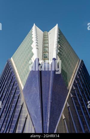 Die Agora, L'Agora, Gebäude, Ciutat de les Arts i les Ciencies, Stadt der Künste und Wissenschaften, Valencia, Spanien Stockfoto