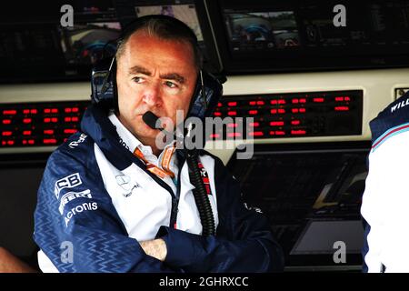 Paddy Lowe (GBR) Williams Chief Technical Officer. 09.11.2018. Formel-1-Weltmeisterschaft, Rd 20, Großer Preis Von Brasilien, Sao Paulo, Brasilien, Übungstag. Bildnachweis sollte lauten: XPB/Press Association Images. Stockfoto