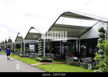 Das Fahrerlager. 13.03.2019. Formel-1-Weltmeisterschaft, Rd 1, Großer Preis Von Australien, Albert Park, Melbourne, Australien, Vorbereitungstag. Bildnachweis sollte lauten: XPB/Press Association Images. Stockfoto